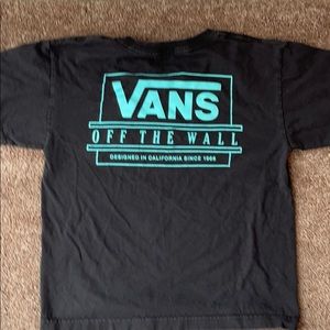 Boys Vans T-shirt Sz Small